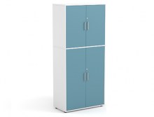 armoire-scolaire-4-portes-h200-bleu